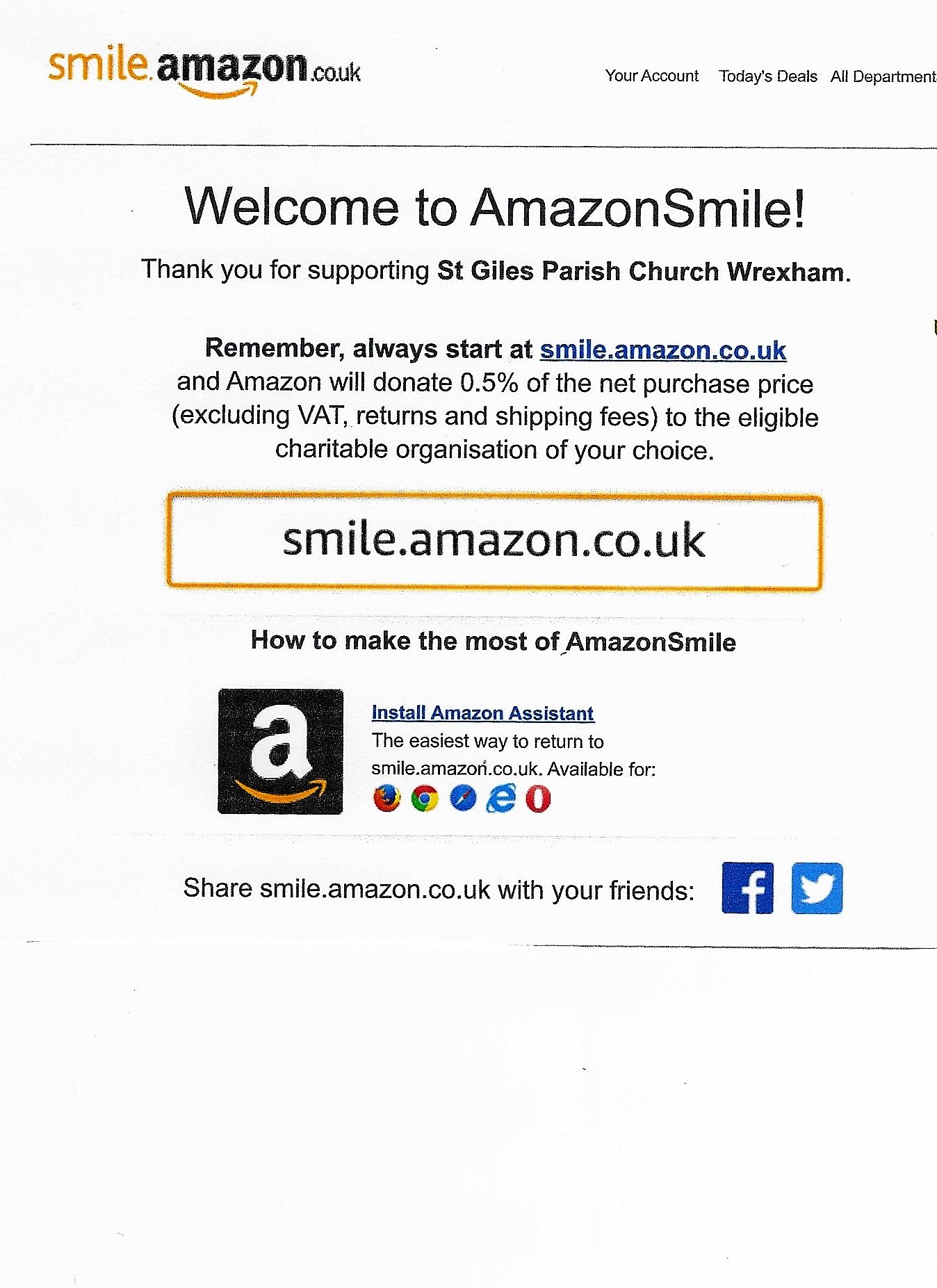 Amazon Smile